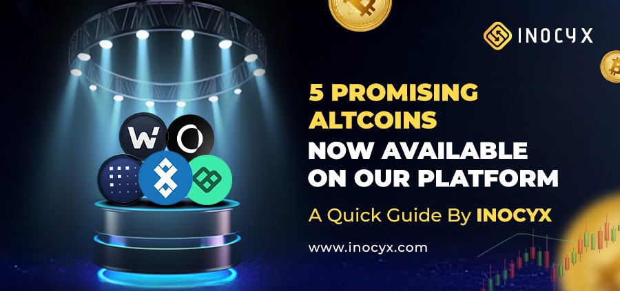 5 Promising Altcoins Now Available on Our Platform – A Quick Guide by Inocyx