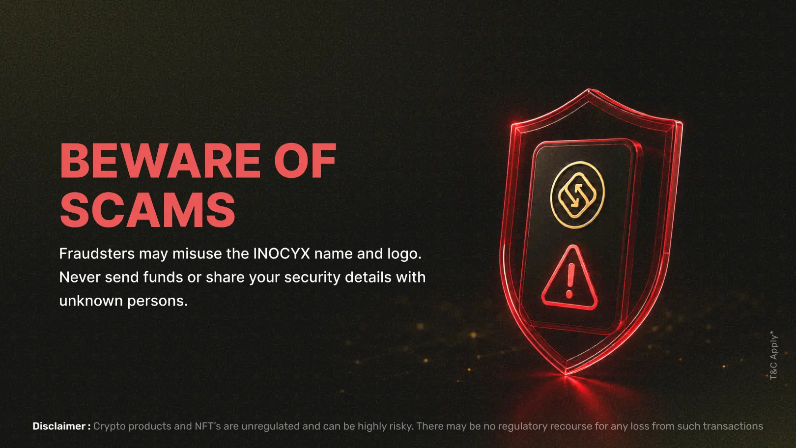 Beware of Scams: Protect Yourself from Fraudsters Impersonating INOCYX